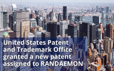 United States Patent and Trademark Office granted a new patent assigned to RANDAEMON